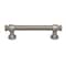 Gliderite Hardware 3-3/4 in. Center to Center Graphite Gray Classic Euro Bar Pull - 4361-96-GPH 4361-96-GPH-1 - alternate 1